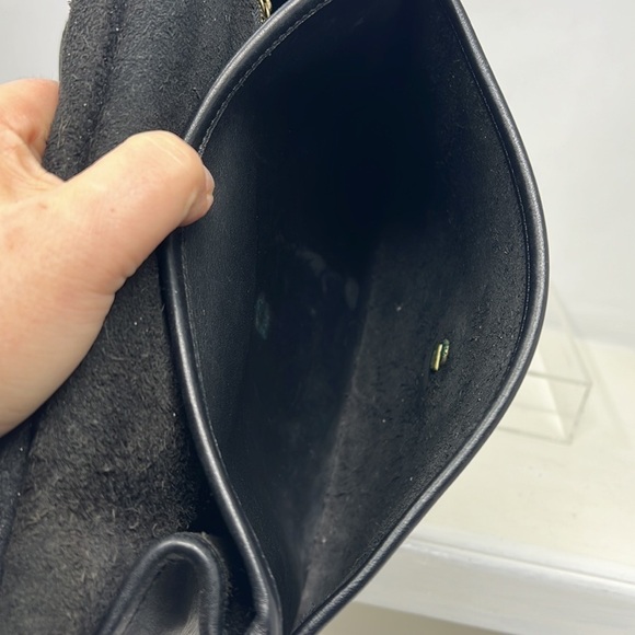 Coach Legacy Vintage 9927 Willis Black Leather Shoulder Crossbody Handbag - Picture 15 of 16